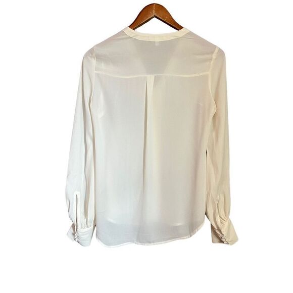 3 for $30! Express sheer long sleeve blouse. Size extra small - Picture 3 of 11